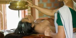 Kairali Ayurvedic Centre clinical reception.